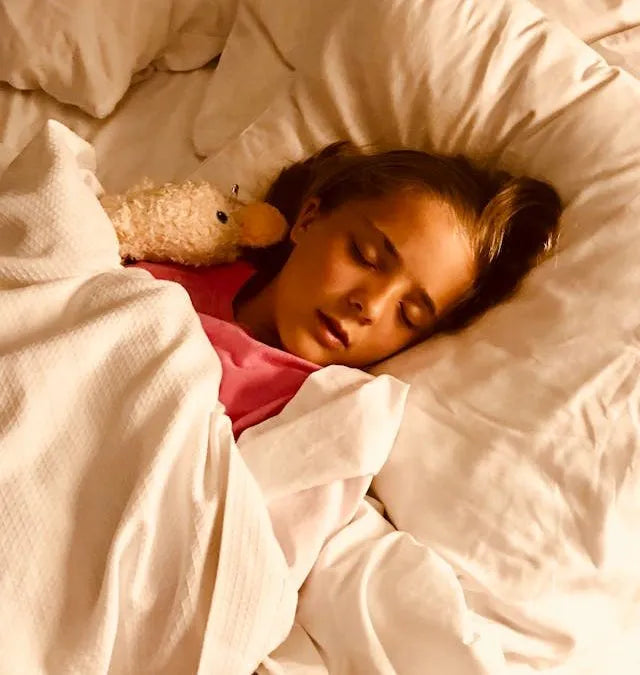 a child in a peaceful sleep