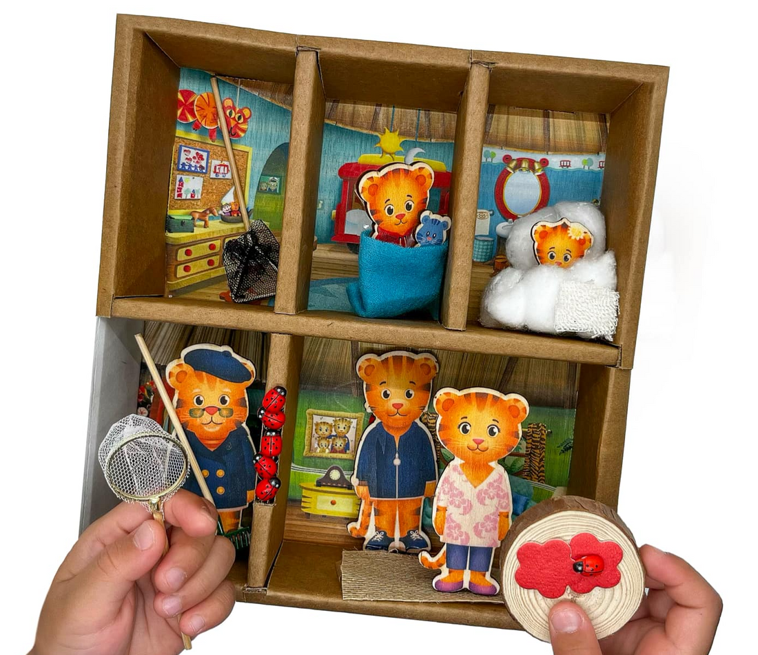 Daniel Tiger Meemzy Magic sensory kit