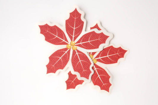 Poinsettia Wildflower Seed Paper