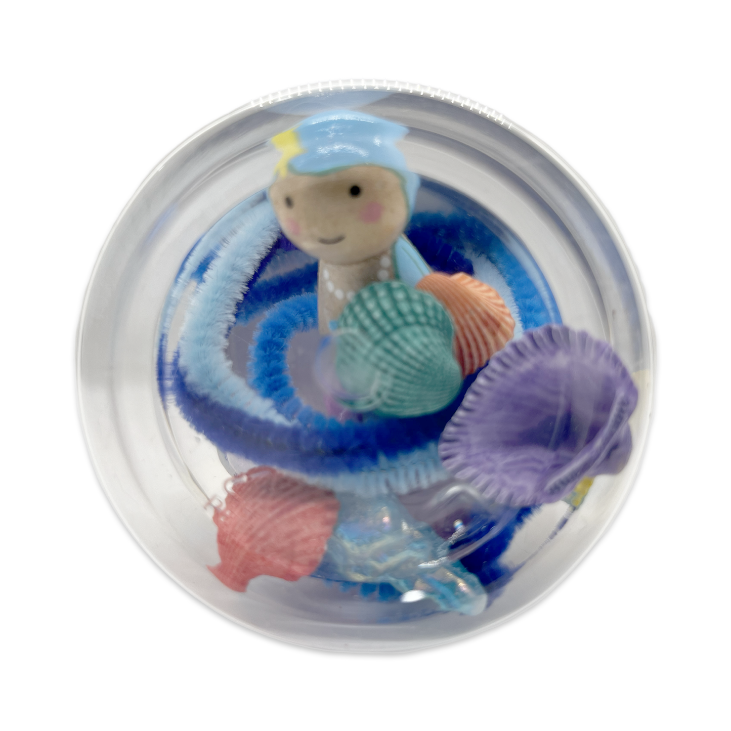 mermaid mini with one mermaid and sea shells