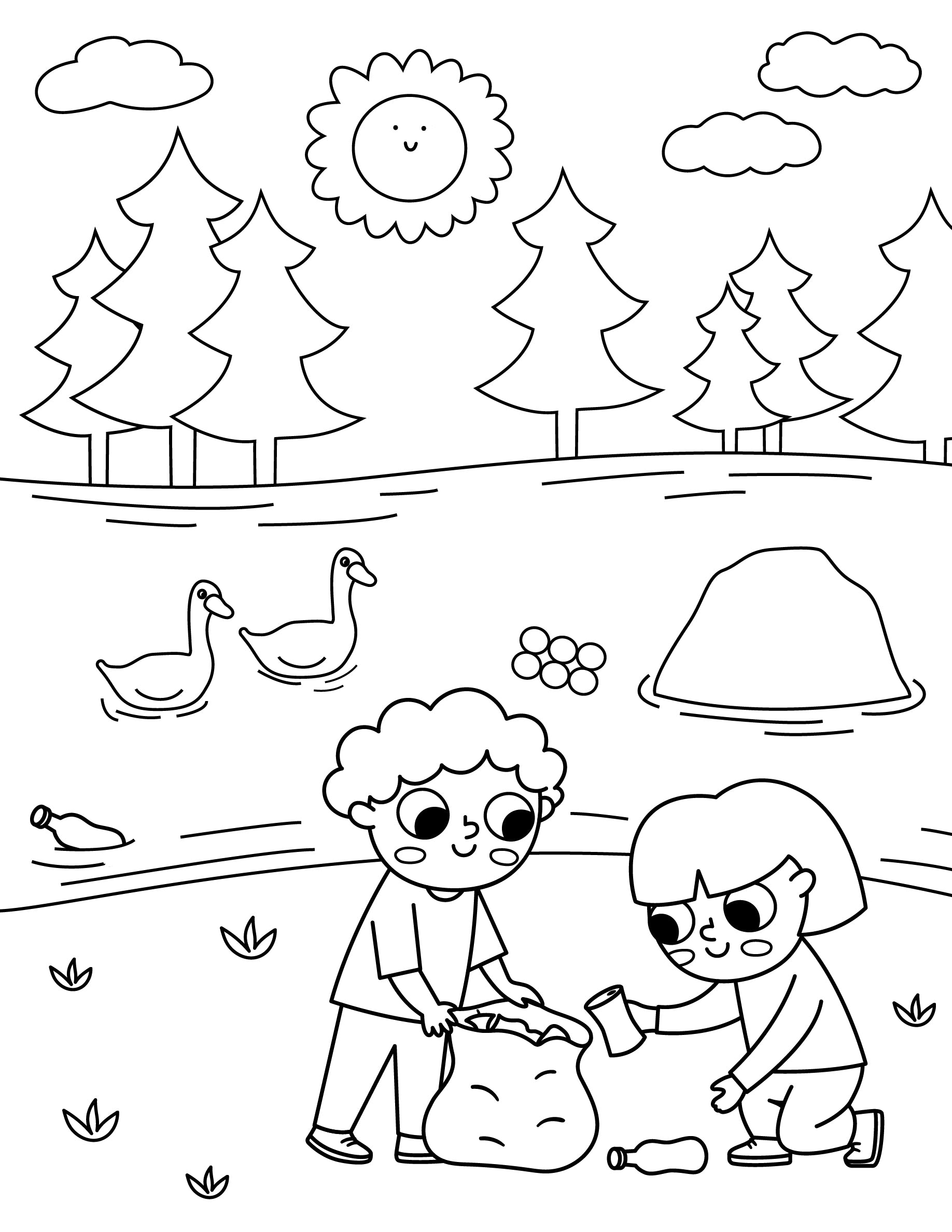 planet protector coloring page 4