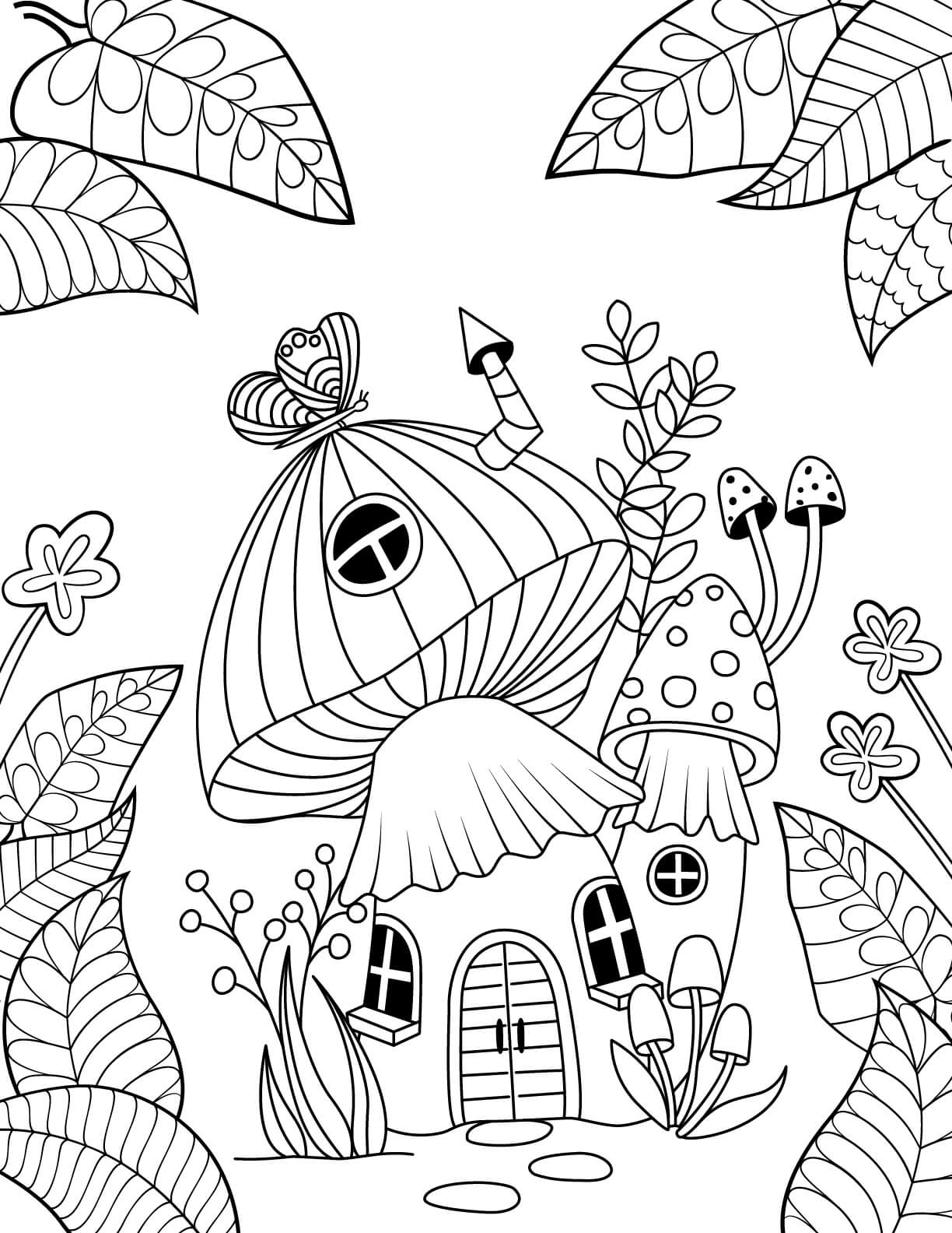 Spring Coloring Page 3